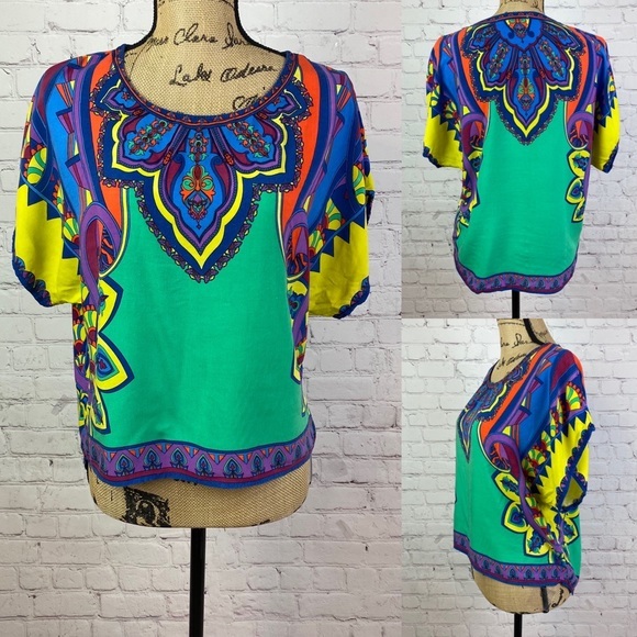 Flying Tomato Bright Colored Hi Lo Top - Picture 1 of 1